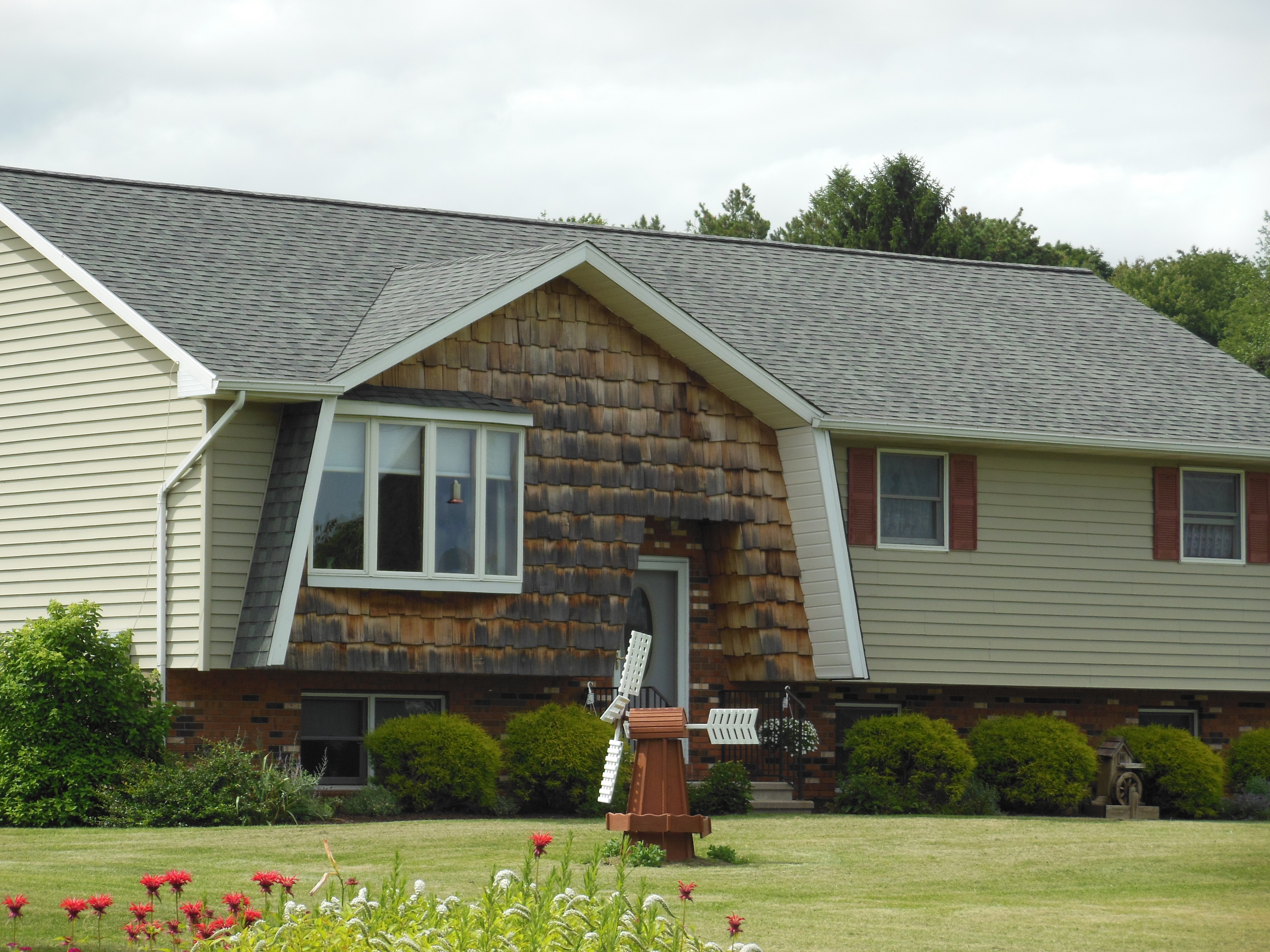 Completed roofing project, Pike County PA